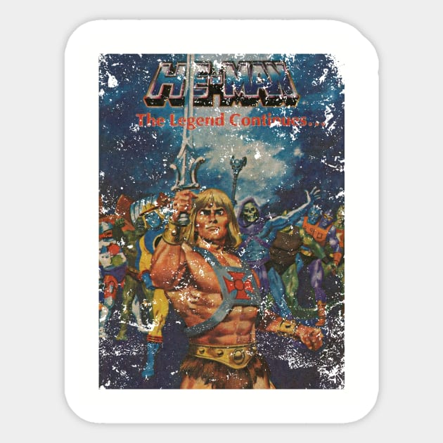 HE MAN Sticker by sisidsi